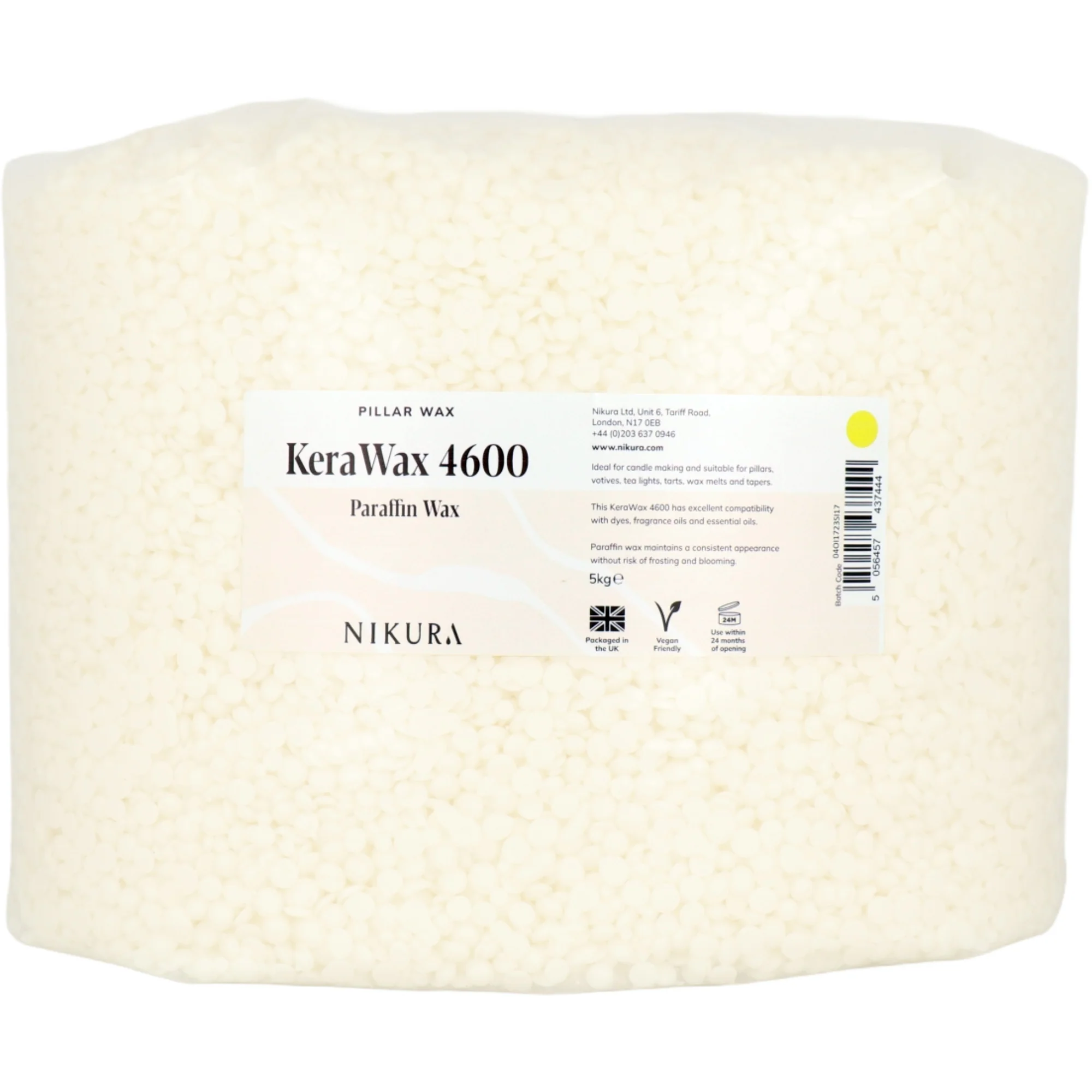 KeraWax Paraffin 4600 | Pillar Candles & Wax Melts - Image 3