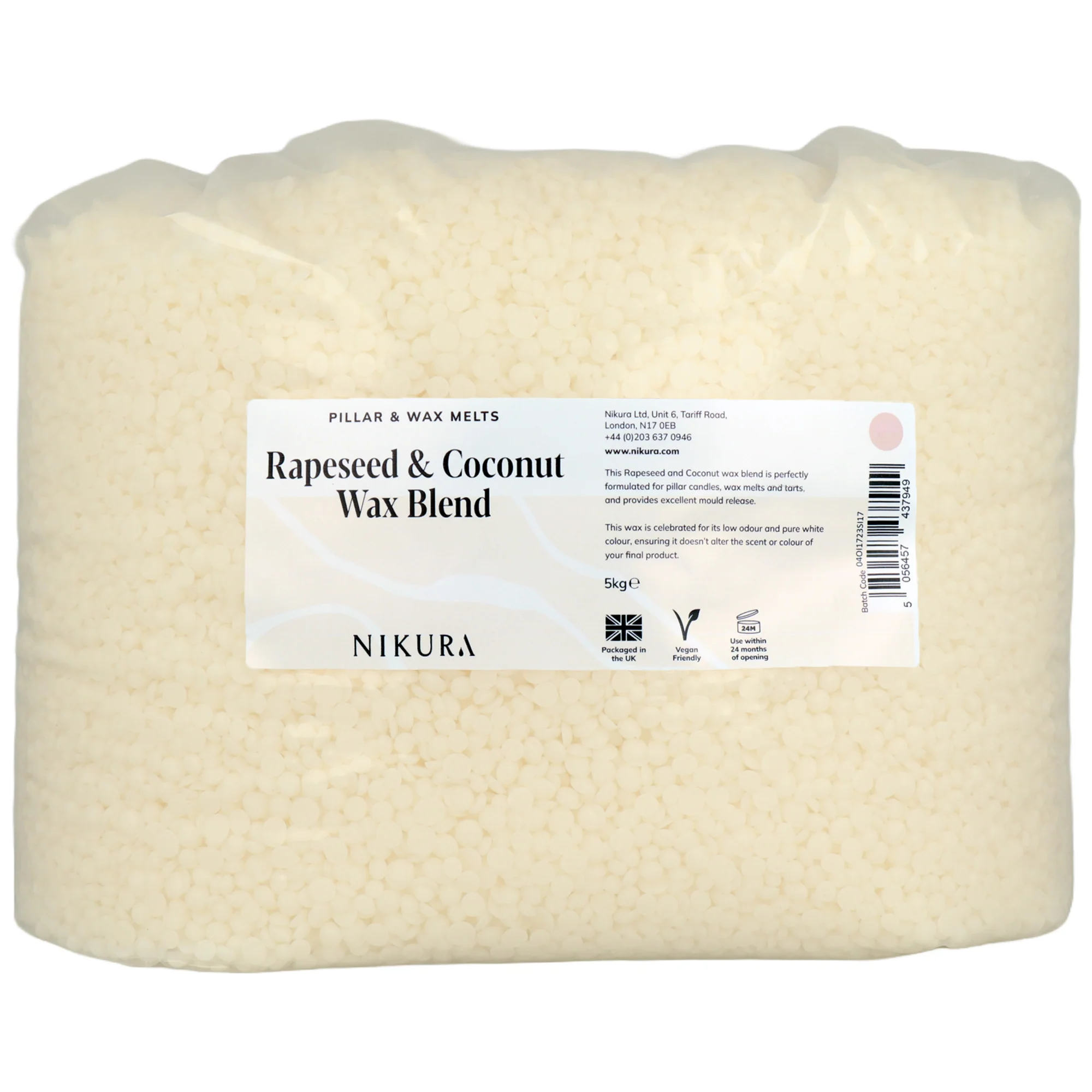 Rapeseed & Coconut Wax Blend | Wax Melts & Pillar Candles - Image 3